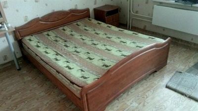Лот: 2841274. Фото: 1. спальный комплект кровать тумба... Кровати