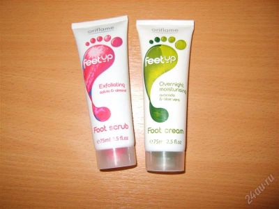 Лот: 1786391. Фото: 1. Скраб и крем для ног oriflame... Унисекс парфюмерия