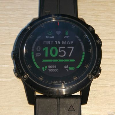 Лот: 13381941. Фото: 1. Спортивные часы Fenix 5X Plus... Смарт-часы, фитнес-браслеты, аксессуары