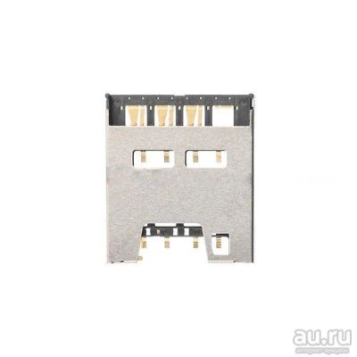 Лот: 8861812. Фото: 1. 4. Коннектор, разъем SIM HTC Desire... Шлейфы, разъёмы