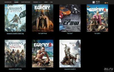 Лот: 8836397. Фото: 1. Аккаунт Uplay с играми для XBOX... Аккаунты