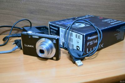Лот: 17041072. Фото: 1. Фотоаппарат Panasonic DMC-FS14. Цифровые компактные