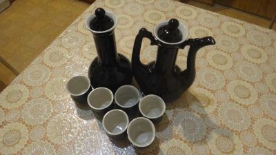 Лот: 5466954. Фото: 1. Сервиз арабский, темный как ночь. Сервизы, наборы посуды