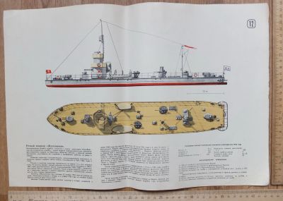 Лот: 17823128. Фото: 1. плакат речной монитор Железняков. Другое (военная атрибутика)
