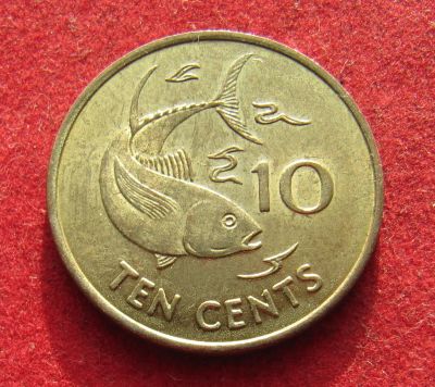 Лот: 20270272. Фото: 1. Сейшелы 10 центов, 2007 г. Африка