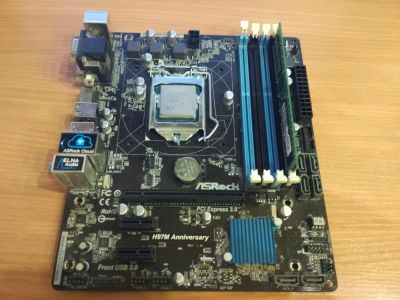 Лот: 9645669. Фото: 1. Intel Core i5-4440. ASRock H81M-VG4... Компьютеры в сборе