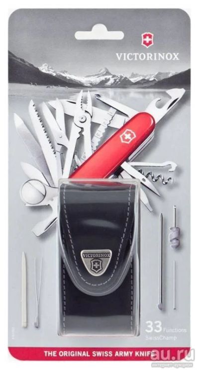 Лот: 15355352. Фото: 1. Набор Нож Victorinox SwissChamp... Ножи, топоры