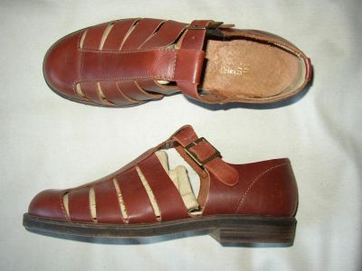 Лот: 9748144. Фото: 1. Сандалии кожа Esprit Италия р... Сандалии