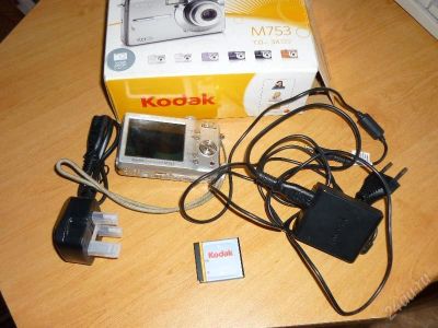 Лот: 139969. Фото: 1. Фотокамера Kodak M753+ бат 3.7v... Другое (фотокамеры)
