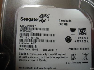 Лот: 12994631. Фото: 1. HDD жесткий диск для компьютера... Жёсткие диски (HDD)