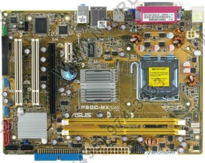 Лот: 3471682. Фото: 1. Материнская плата ASUS P5GC-MX... Материнские платы