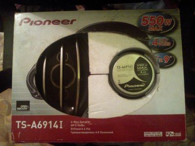 Лот: 5525943. Фото: 1. блины Pioneer. Акустика автомобильная