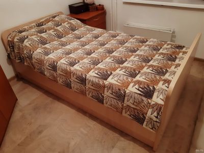 Лот: 18183515. Фото: 1. Кровать односпальная с подъёмным... Кровати