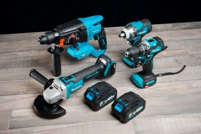 Лот: 25707660. Фото: 1. Набор 4 в 1 Makita Перфоратор... Электроинструмент
