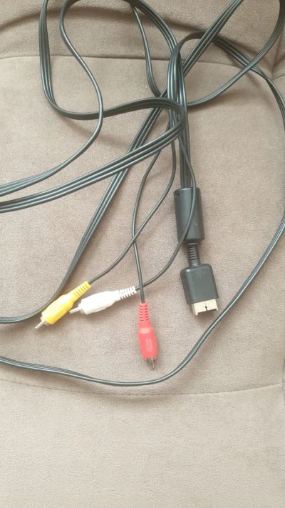 Лот: 17946581. Фото: 1. Кабель компонентный (AV TV RCA... Запчасти для игровых приставок, консолей
