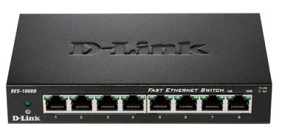 Лот: 8234136. Фото: 1. d-link DES-1008D. Коммутаторы
