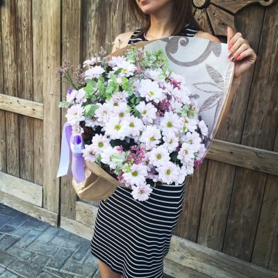 Лот: 7222912. Фото: 1. Сборный букет. Цветы на Щорса... Свежие цветы