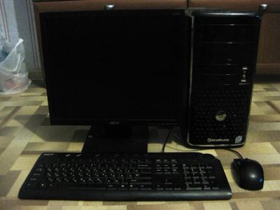 Лот: 4315592. Фото: 1. Двухъядерный компьютер Intel E8400... Компьютеры в сборе