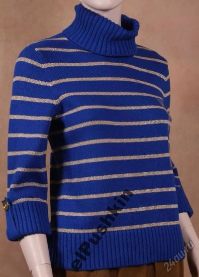 Лот: 5825993. Фото: 1. Jones New York хлопковый свитер... Свитеры, толстовки