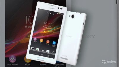 Лот: 5741937. Фото: 1. Sony Xperia C2305 белый 2сим 4... Смартфоны