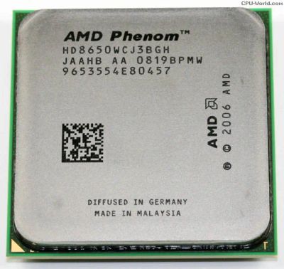 Лот: 8844767. Фото: 1. AMD Phenom X4 9650 3600+MHz Socket... Процессоры