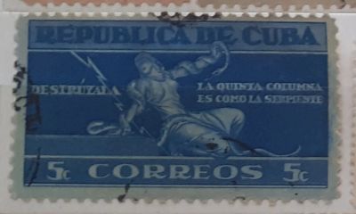 Лот: 25057592. Фото: 1. Марка. Куба. 1943 г. Марки