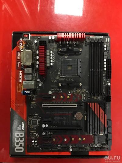 Лот: 13784166. Фото: 1. Материнская плата Asrock AB350... Материнские платы