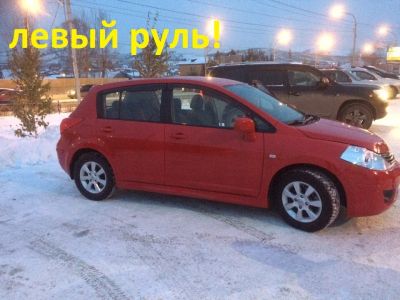 Лот: 8800432. Фото: 1. Nissan Tiida левый руль дилер... Автомобили