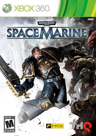 Лот: 4270856. Фото: 1. Warhammer 40k Space Marine Лицензия... Игры для консолей
