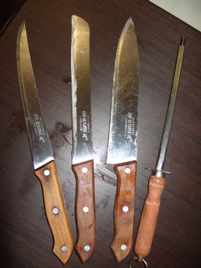 Лот: 4835821. Фото: 1. Ножи Bergner одним лотом,повторные... Столовые приборы, ножи