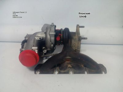 Лот: 7556709. Фото: 1. Volkswagen Passat Турбина. Двигатель и элементы двигателя