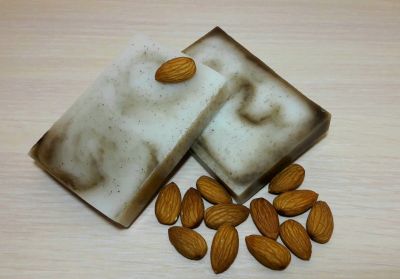 Лот: 9476181. Фото: 1. Миндальное мыло. Мыло ручной работы