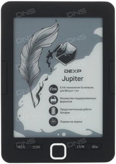 Лот: 12699407. Фото: 1. Новая 6'' Электронная книга Dexp... Электронные книги