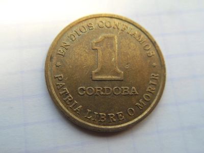 Лот: 9933875. Фото: 1. Никарагуа 1 кордоба 1987. Америка