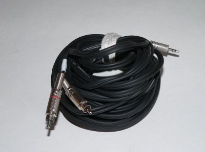 Лот: 13994231. Фото: 1. Кабель MiniJack 3.5 - 2 x RCA... Шнуры, кабели, разъёмы