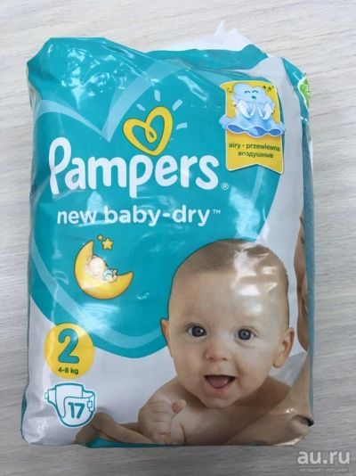 Лот: 13322991. Фото: 1. подгузники pampers 2 упаковка... Детская гигиена