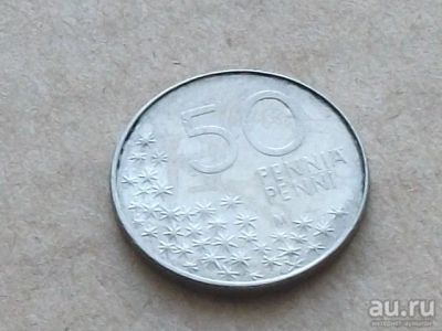 Лот: 9177025. Фото: 1. Монета 50 пенни Финляндия 1992... Европа