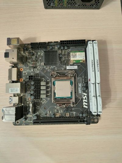 Лот: 25068932. Фото: 1. I7 4790 + MSI H97IAC ITX + 16Gb. Процессоры