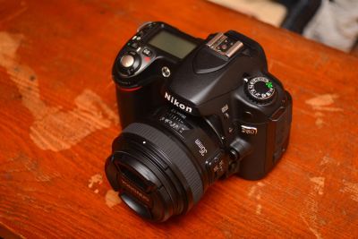 Лот: 14711127. Фото: 1. Nikon D80 Body + Светосильный... Цифровые зеркальные