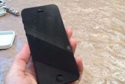 Лот: 5052140. Фото: 1. Iphone 5 black 16gb обмен на s4... Смартфоны