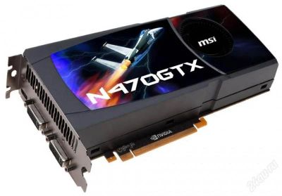 Лот: 779152. Фото: 1. видеокарта MSI 470. Видеокарты