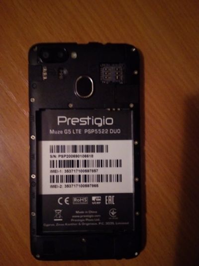 Лот: 16523230. Фото: 1. Смартфон prestigio muze g5 lte. Смартфоны