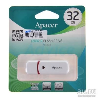 Лот: 13606000. Фото: 1. Флешка USB 2.0 32Gb Apacer AH333... USB-флеш карты