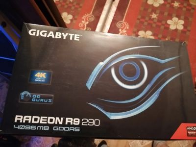 Лот: 15229541. Фото: 1. Gigabyte AMD Radeon R9 290. Видеокарты