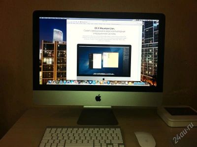 Лот: 2754628. Фото: 1. Apple iMac 21.5 РСТ (MC509RS/A... Компьютеры в сборе
