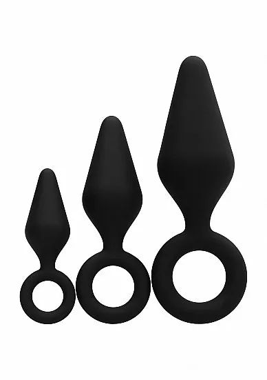 Лот: 22058924. Фото: 1. Набор анальных пробок Silicone... Игрушки