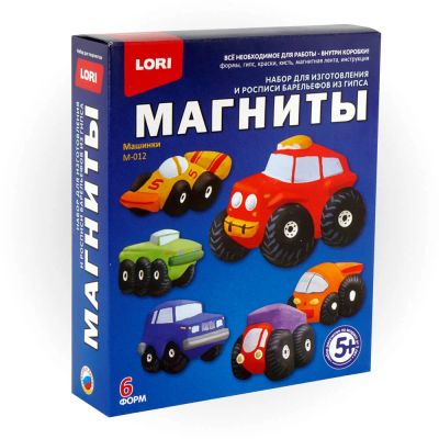 Лот: 16243678. Фото: 1. Фигурки на магнитах "Машинки... Магниты сувенирные