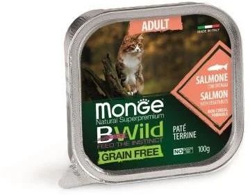 Лот: 16553837. Фото: 1. Monge Cat BWild Grain Free (Монж... Корма