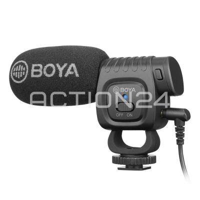 Лот: 20858665. Фото: 1. Компактный микрофон-пушка Boya... Микрофоны для фото и видеокамер