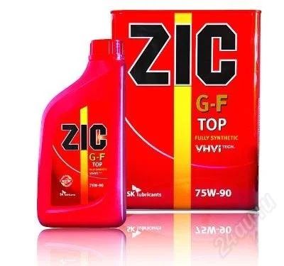 Лот: 2111189. Фото: 1. ZIC G-F TOP 75w90 4л синт. (трансм... Масла, жидкости
